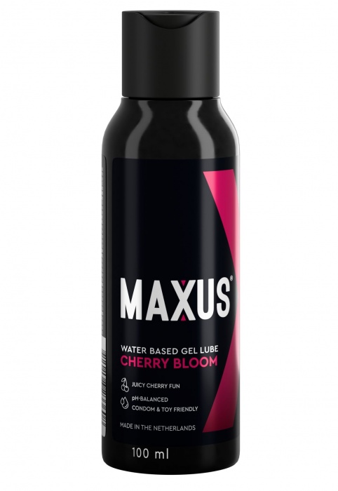 Лубрикант на водной основе MAXUS Cherry Bloom - 100 мл. - Maxus - купить с доставкой в Махачкале