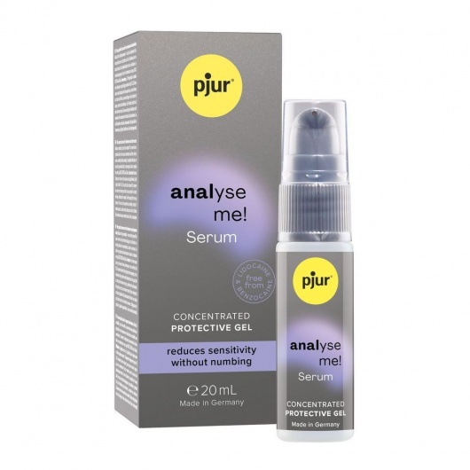 Расслабляющая анальная сыворотка pjur Analyse Me Serum - 20 мл. - Pjur - купить с доставкой в Махачкале