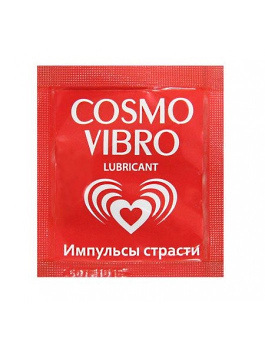 Пробник женского стимулирующего лубриканта на силиконовой основе Cosmo Vibro - 3 гр. - Биоритм - купить с доставкой в Махачкале