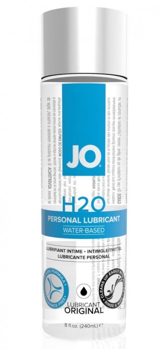 Нейтральный лубрикант на водной основе JO Personal Lubricant H2O - 240 мл. - System JO - купить с доставкой в Махачкале