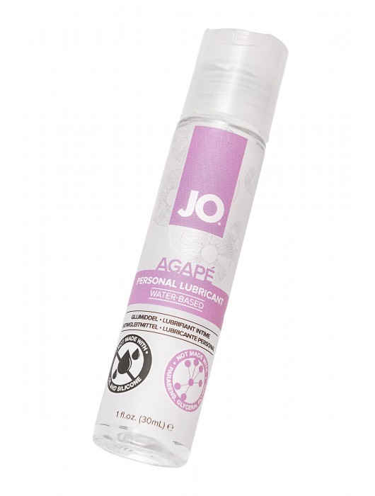 Лубрикант на водной основе для женщин JO AGAPE ORIGINAL - 30 мл. - System JO - купить с доставкой в Махачкале
