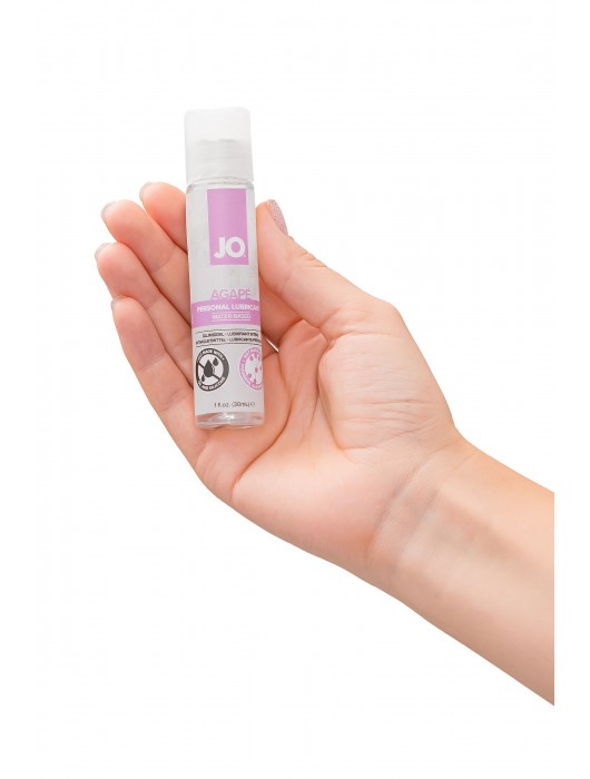 Лубрикант на водной основе для женщин JO AGAPE ORIGINAL - 30 мл. - System JO - купить с доставкой в Махачкале