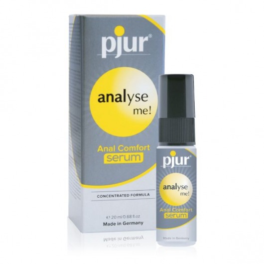 Анальный спрей pjur ANALYSE ME Serum - 20 мл. - Pjur - купить с доставкой в Махачкале