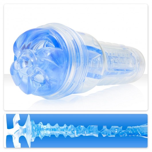 Мастурбатор Fleshlight Turbo - Trust Blue Ice - Fleshlight - в Махачкале купить с доставкой