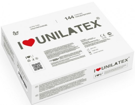 Ультратонкие презервативы Unilatex Ultra Thin - 144 шт. - Unilatex - купить с доставкой в Махачкале