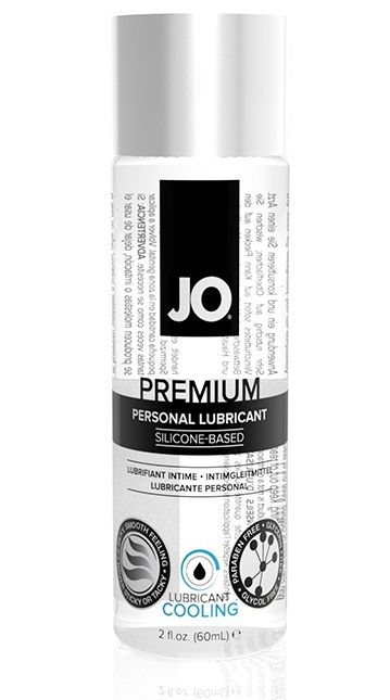 Охлаждающий лубрикант на силиконовой основе JO Personal Premium Lubricant Cooling - 60 мл. - System JO - купить с доставкой в Махачкале