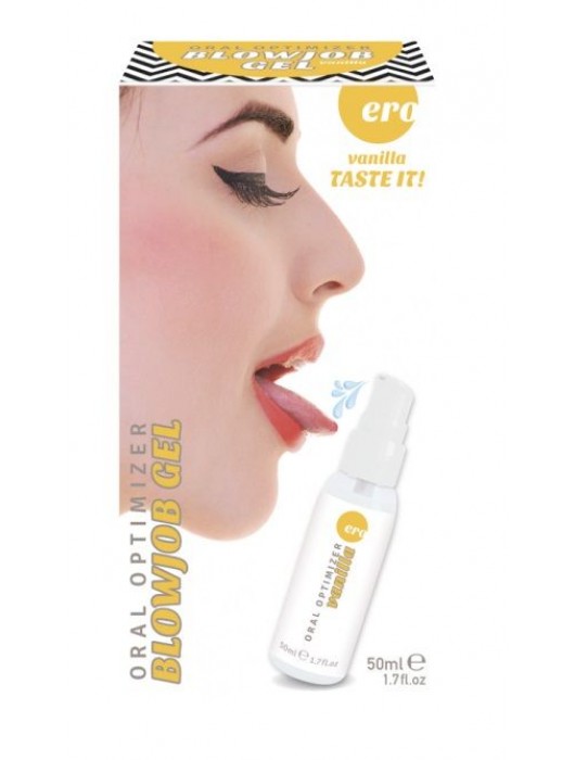 Увлажняющий гель для орального секса с ароматом ванили - 50 мл. - Ero - купить с доставкой в Махачкале