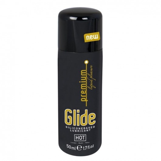 Интимный гель на силиконовой основе Premium Glide - 50 мл. - HOT - купить с доставкой в Махачкале