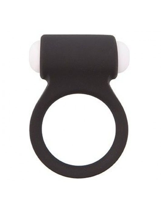 Чёрное эрекционное виброкольцо LIT-UP SILICONE STIMU RING 3 BLACK - Dream Toys - в Махачкале купить с доставкой