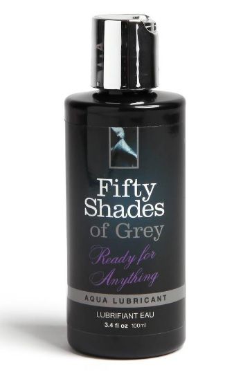 Лубрикант на водной основе Ready for Anything Aqua Lubricant - 100 мл. - Fifty Shades of Grey - купить с доставкой в Махачкале