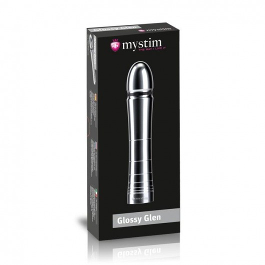 Фаллоимитатор для электростимуляции Glossy Glen Dildo - 14 см. - MyStim - купить с доставкой в Махачкале