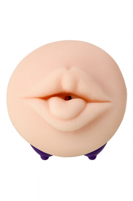 Двухсторонний мастурбатор JOS YARA в фиолетовой колбе - JOS - в Махачкале купить с доставкой