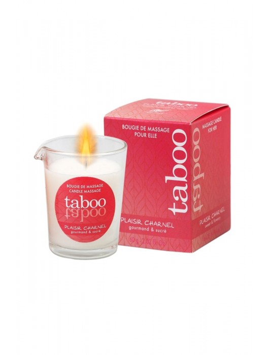 Массажное аромамасло с афродизиаками для женщин RUF Taboo Plaisir charnel - 60 гр. - RUF - купить с доставкой в Махачкале