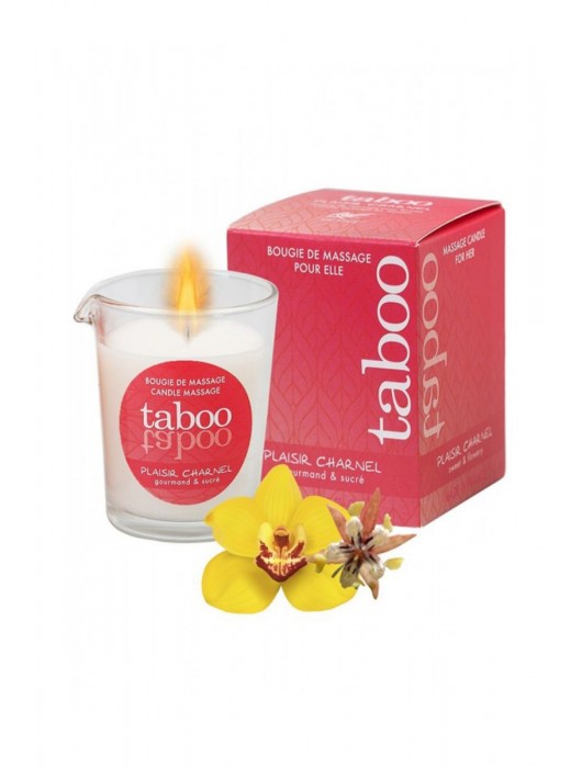 Массажное аромамасло с афродизиаками для женщин RUF Taboo Plaisir charnel - 60 гр. - RUF - купить с доставкой в Махачкале