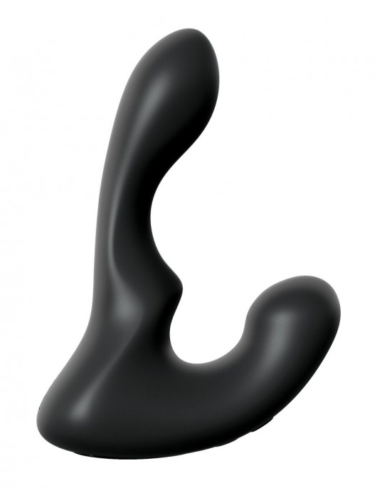 Черный анальный вибростимулятор P-Spot Milker - 14 см. - Pipedream - в Махачкале купить с доставкой