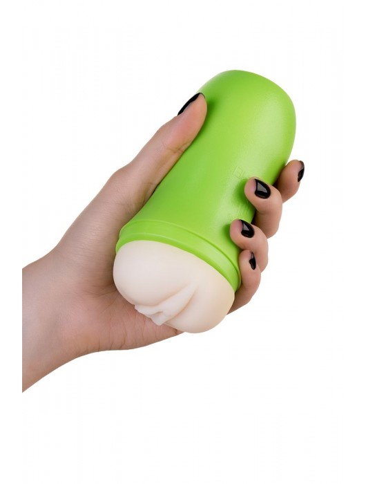 Мастурбатор-вагина A-Toys в зеленой колбе - A-toys - в Махачкале купить с доставкой