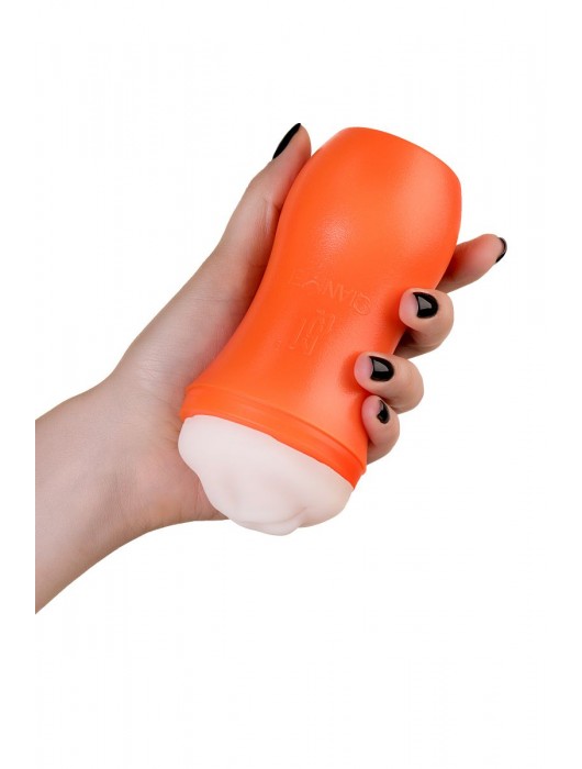 Мастурбатор-ротик A-Toys в оранжевой колбе - A-toys - в Махачкале купить с доставкой