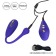 Фиолетовый шарик с электростимуляцией и вибрацией Intimate E-Stimulator Remote Kegel Exerciser - California Exotic Novelties - купить с доставкой в Махачкале