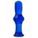 Голубая стеклянная анальная втулка - 12 см. - Sexus в Махачкале Голубая стеклянная анальная втулка - 12 см. - Sexus