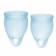 Набор голубых менструальных чаш Feel confident Menstrual Cup - Satisfyer - купить с доставкой в Махачкале