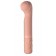 Бежевый мини-вибратор Rocky’s Fairy Mallet - 14,7 см. - Lola Games купить в Махачкале с доставкой в Orgasmix.ru Бежевый мини-вибратор Rocky’s Fairy Mallet - 14,7 см. - Lola Games