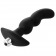 Черная вибропробка для простаты FantASStic Vibrating Prostate Plug - 14,5 см. - Dream Toys - в Махачкале купить с доставкой