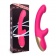 Розовый изогнутый вибромассажер - 20,3 см. - I-MOON купить в Махачкале с доставкой в Orgasmix.ru Розовый изогнутый вибромассажер - 20,3 см. - I-MOON