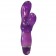 Фиолетовый вибратор для точки G ULTRA G-SPOT - 15 см. - Seven Creations