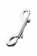 Серебристый двухсторонний карабин TOYFA Metal - ToyFa - купить с доставкой в Махачкале
